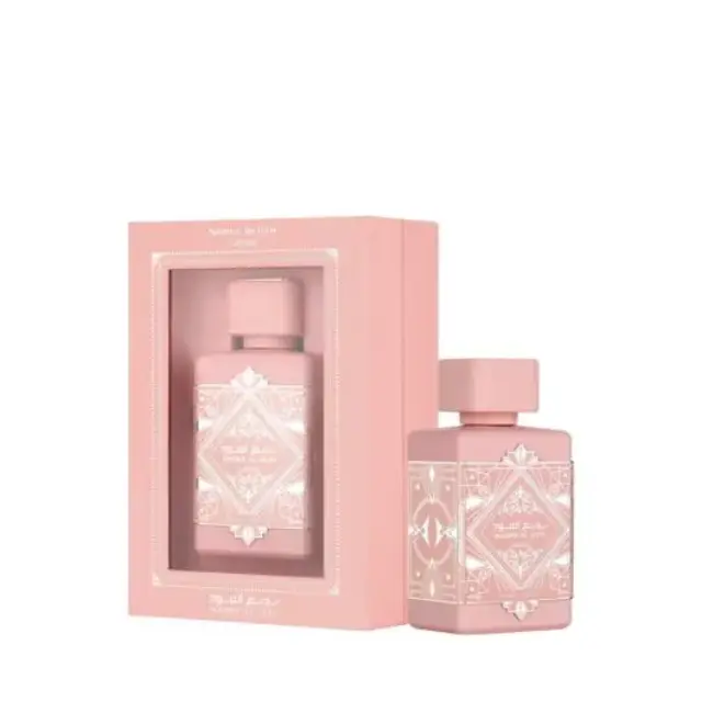 Lattafa Badee Al Oud Noble Blush Eau de Parfum 100ml – Γυναικείο Gourmand Άρωμα με Rose Milk, Βανίλια + Αμύγδαλο 2