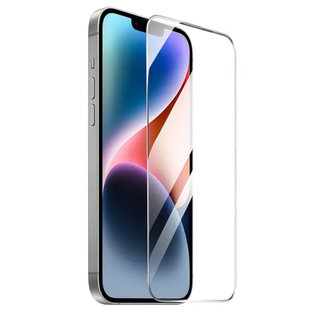 Tempered Glass Hoco Premium Series A36 Anti-Fingerprint Dustproof 0.33mm 2.5D για Apple iPhone 15 Plus Herbolive