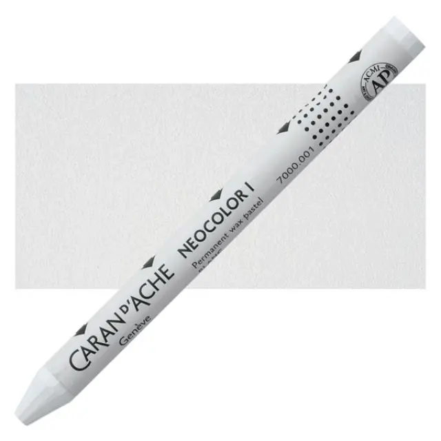 Caran d'Ache Neocolor I Παστέλ Κεριού - 7000/001 - White
