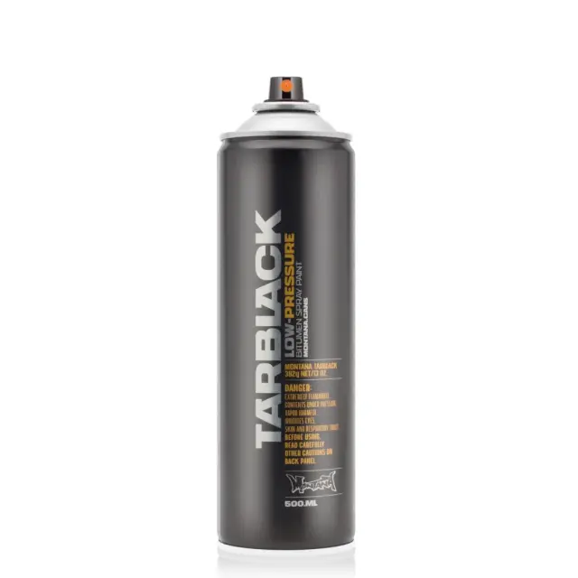Montana Tarblack Low Pressure Spray Paint 500ml