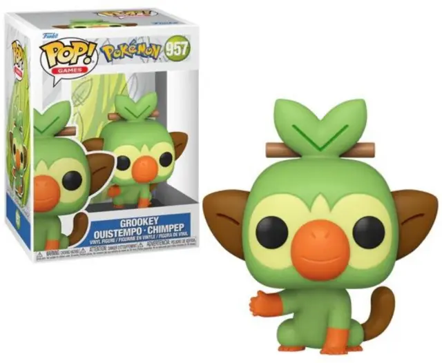 Funko Pop! Games: Pokemon - Grookey #957 Vinyl Figure