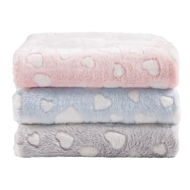 Κουβέρτα Αγκαλιάς 75x100 Fleece Relax Das Home 4907 Pink 100% Πολυέστερ 3