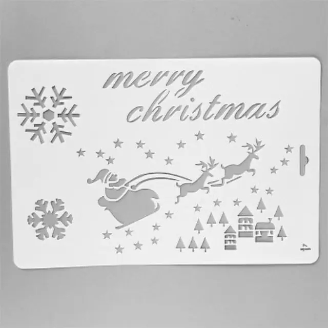 Στένσιλ - 25.9x17.2cm - Merry Christmas