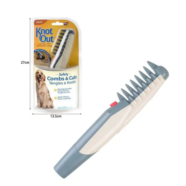 Ηλεκτρική χτένα για κατοικίδια - Knot out electric pet comb 4568