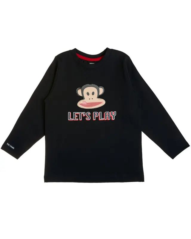 Μπλούζα Paul Frank με γυαλιστερό patch