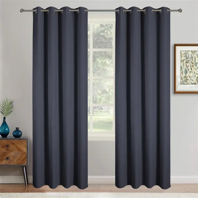 Κουρτίνα Blackout Dark Grey - 140 x 270