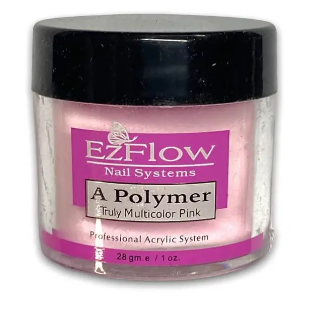 Acrylic powder EzFlow A Polymer 28g PINK