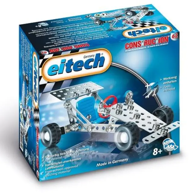 Eitech Εκπαιδευτικό Παιχνίδι Μεταλλική κατασκευή 'Μίνι Φόρμουλα' για 8+ ετών 00062 2