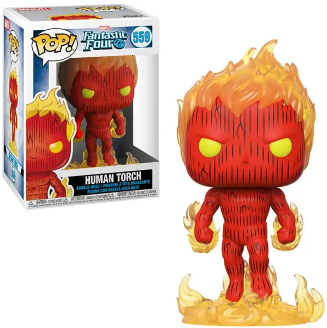 Φιγούρα Funko Pop! Marvel: Fantastic Four - Human Torch #559