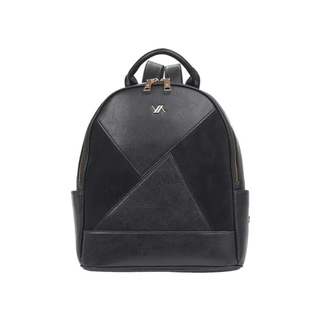 VERDE ΤΣΑΝΤΑ ΠΛΑΤΗΣ BACKPACK 16-0008901 ΜΑΥΡΟ