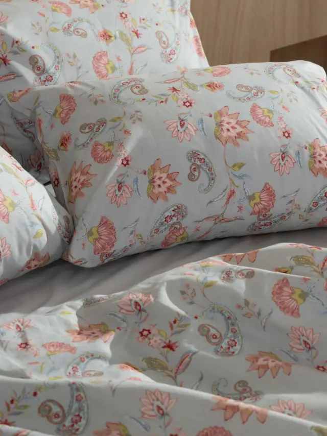Σετ Σεντόνια Cotton Feelings 2068 Grey Υπέρδιπλο (235x270) Sunshine 3