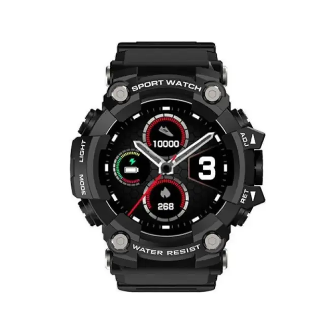 T6 SMARTWATCH ΜΕ ΠΑΛΜΟΓΡΑΦΟ ΜΑΥΡΟ CY-T6