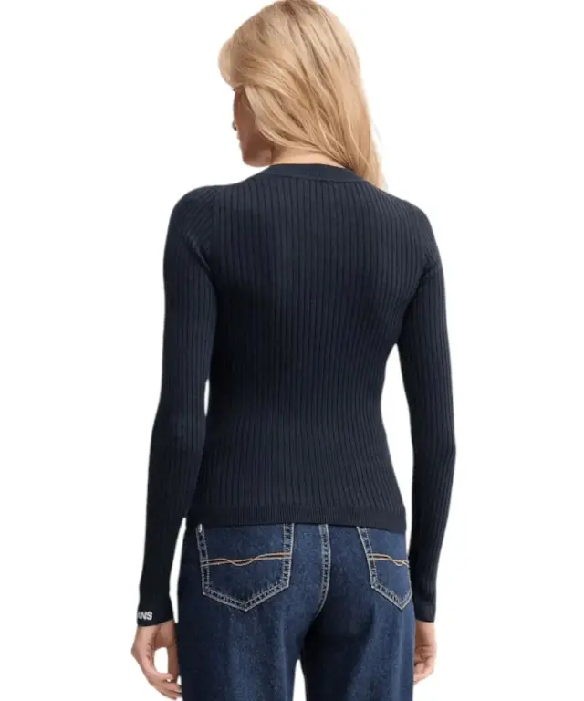 Pepe Jeans - Γυναικείο Πουλόβερ Slim Fit PL7000025-594 Μπλε Σκούρο - S 3