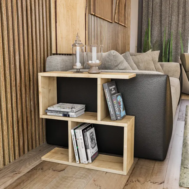 Βοηθητικό Τραπεζάκι FLIBRAS Δρυς 3