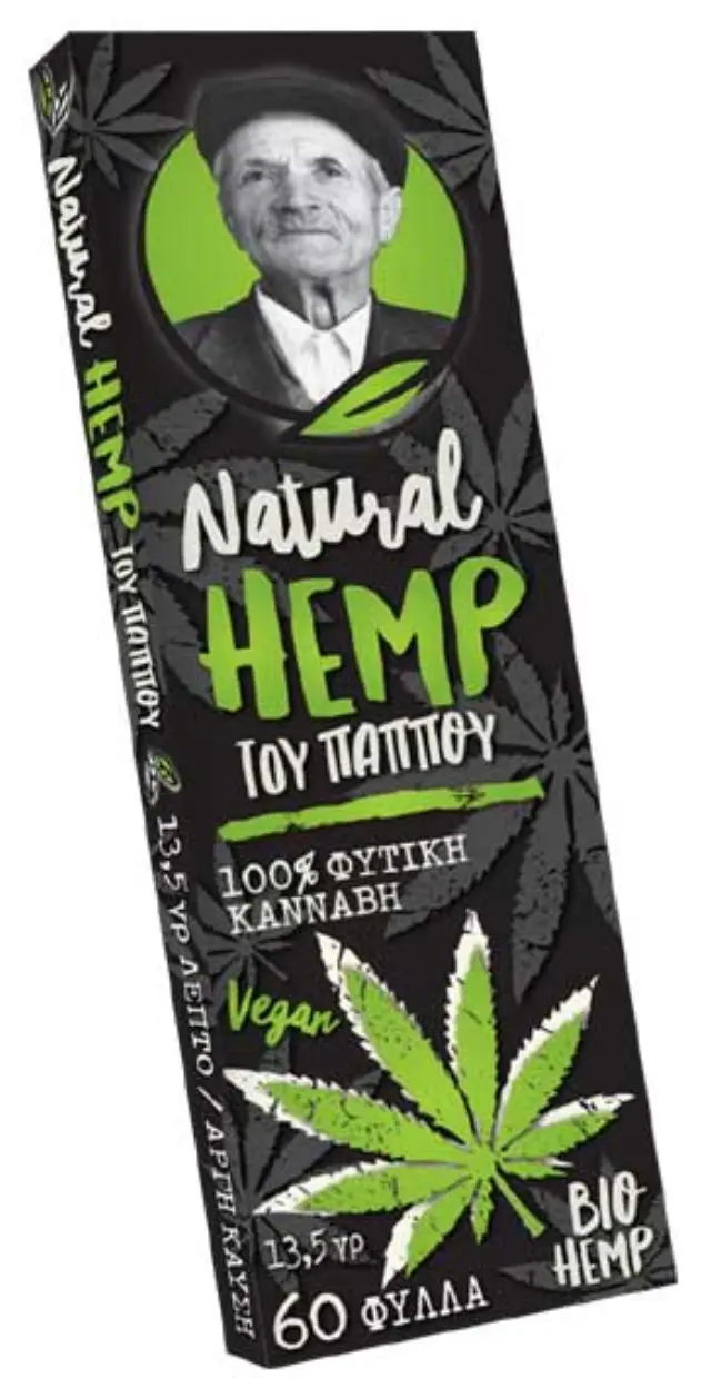 Του Παππού Χαρτάκια Natural Hemp 60φ. - 47573 2