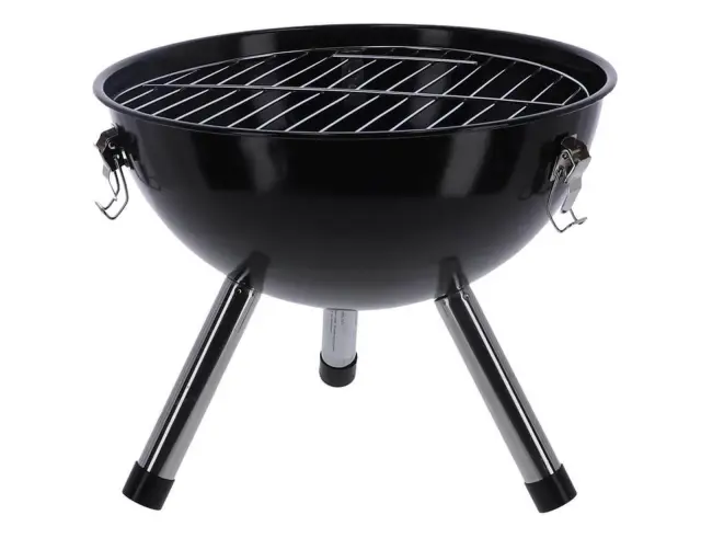 Ψησταριά κάρβουνου BBQ με καπάκι, σχάρα και διάμετρο ψησίματος 31cm C83000470 3