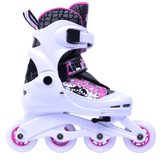 3K Inline Skates White/Pink Μωβ 2