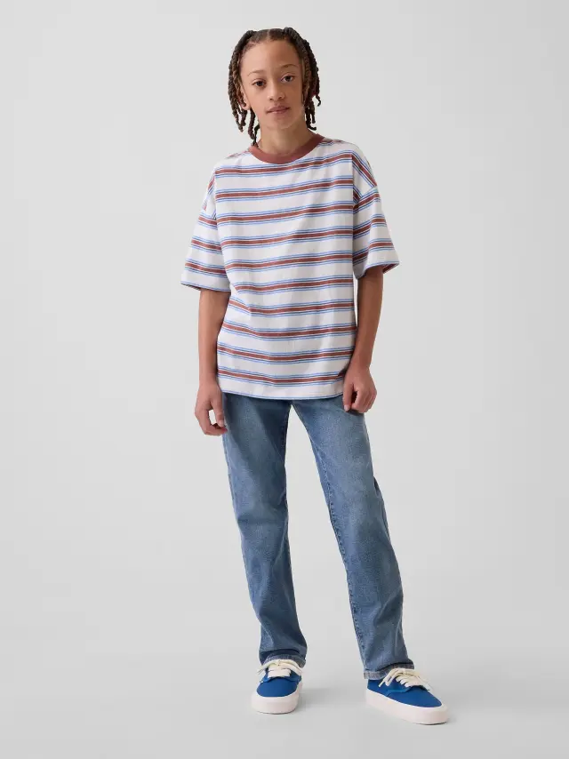 Μπλε Παιδικό Slim Jean Παντελόνι Light wash