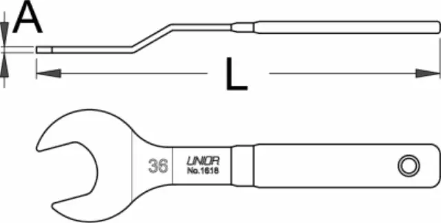 ΚΛΕΙΔΙ ΠΟΤΗΡΙΟΥ ΠΗΡΟΥΝΙΟΥ ΚΥΡΤΟ 36 UNIOR 1618/2DP 615372 2