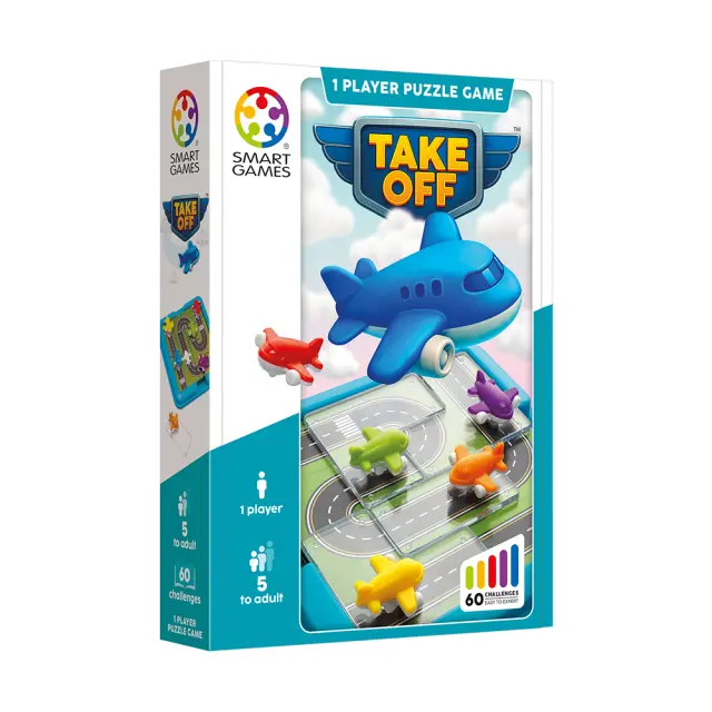 SmartGames Παιχνίδι Λογικής "Απογείωση" 60 challenges (5+ ετών) 152778