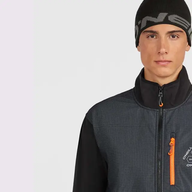 O'neill Men's Peak Polartech Full-Zip Hyperfleece Μαύρο 2350150-49010 (O'neill)
