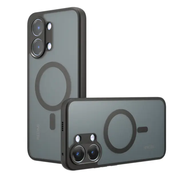 Techsuit - PureFrost MagSafe - Xiaomi Poco X8 Pro Max - Frosted Black