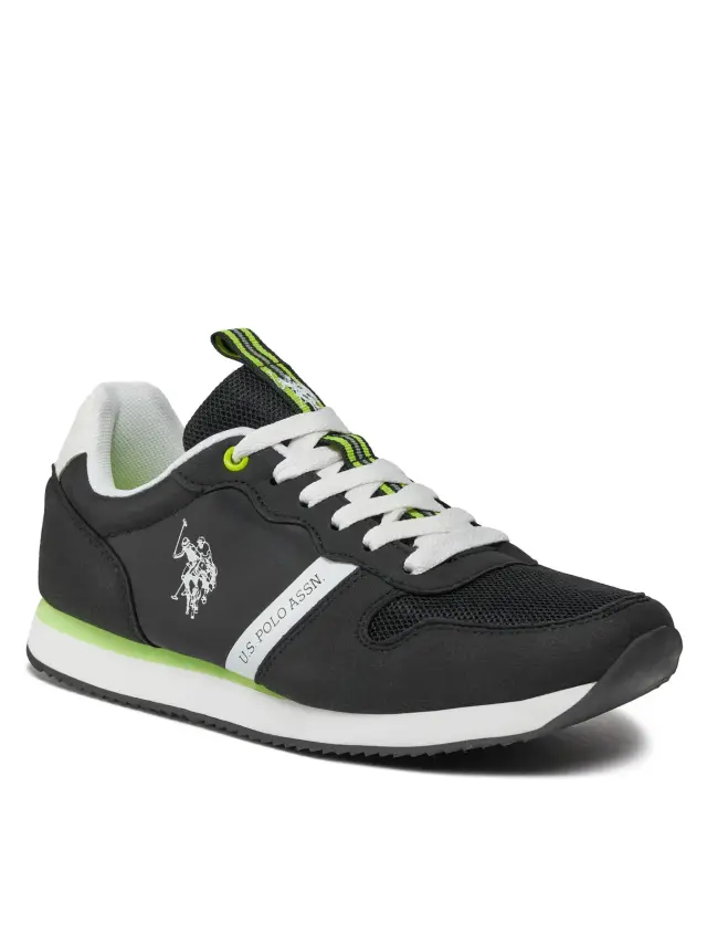 U.S. Polo Assn. - Ανδρικά Sneakers NOBIL009M3TH1-BLK Μαύρο - 44 2