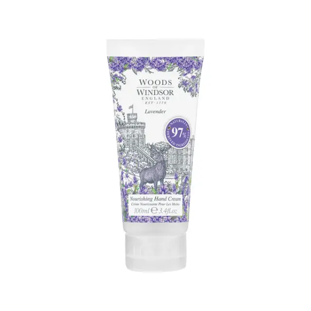 WOODS OF WINDSOR Nourishing Hand Cream Lavender Θρεπτική Κρέμα χεριών με άρωμα Λεβάντα 100ml