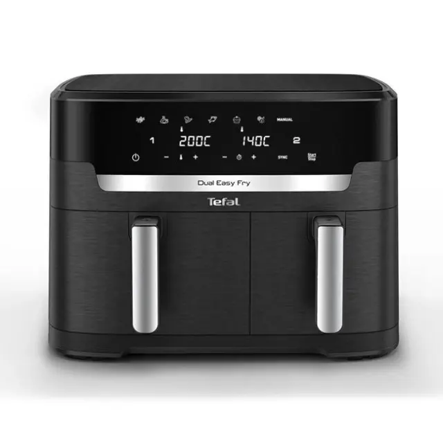Tefal Air Fryer Easy Fry Dual XXL 11L 2700W Black (EY9428)