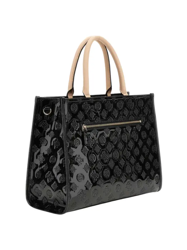 Guess W Arnela Girlfriend Γυναικεία Τσάντα Tote Χειρός Μαύρη TV949622-BLO 2