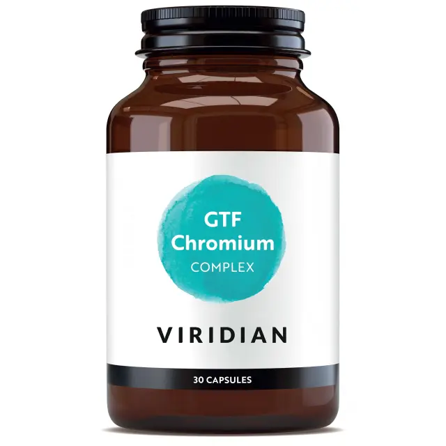 GTF Chromium Complex Veg 30 Caps