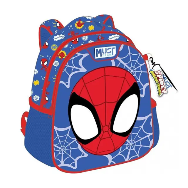Must Σχολική Τσάντα Πλάτης Νηπίου 2 θήκες Spidey & Amazing Friends (000508741)