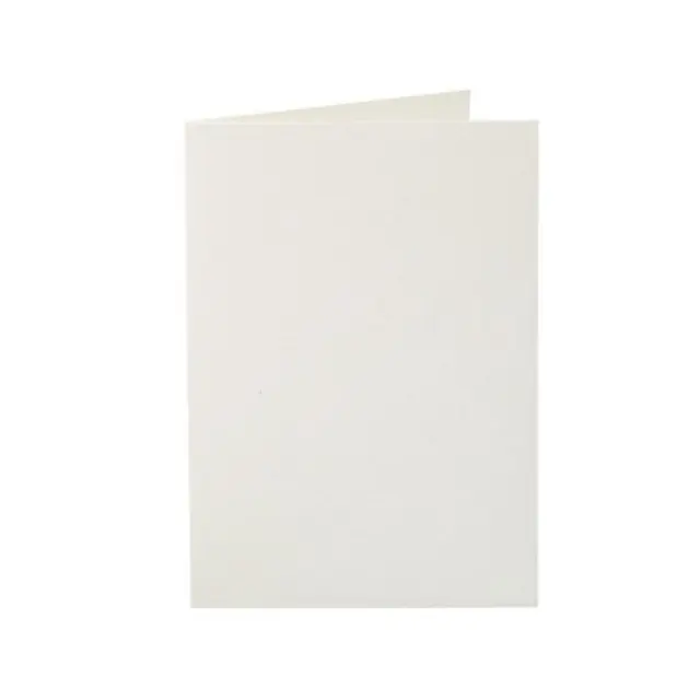 Κάρτες για προσκλητήρια, 10 τεμ., off white