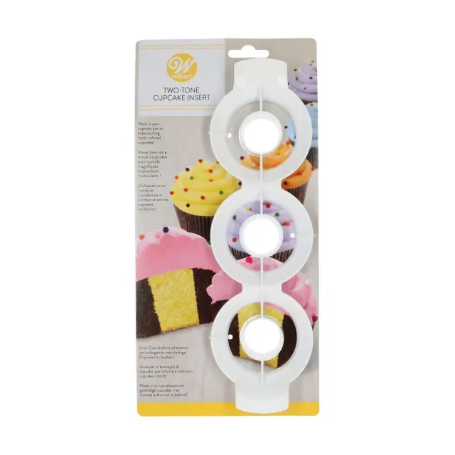 Ένθετο Διχρωμίας για Cupcake - Wilton
