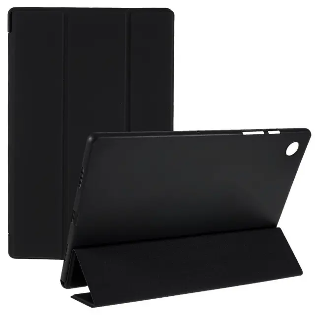 Tri Fold Θήκη Πλαστική για Samsung Galaxy Tab A8 10.5 (X200/X205) Μαύρη ΟΕΜ