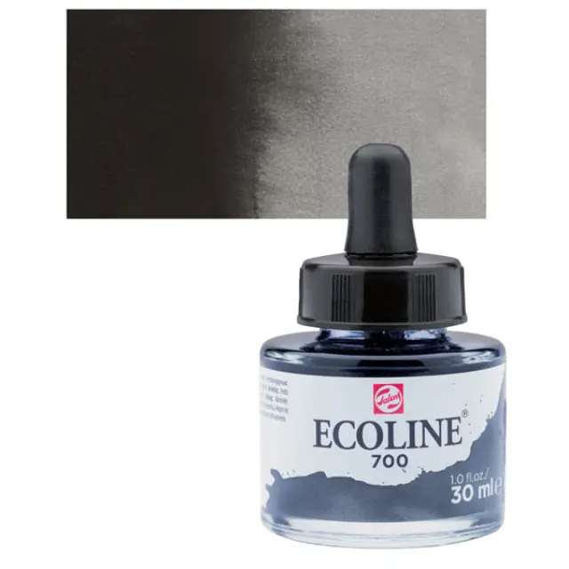 Μελάνι Talens Ecoline - 700 Black - 30ml