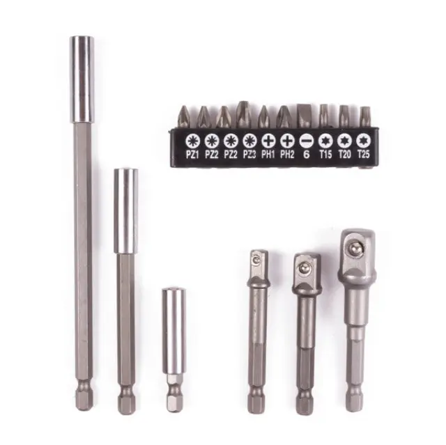 Bits - socket extension set 16 pieces
