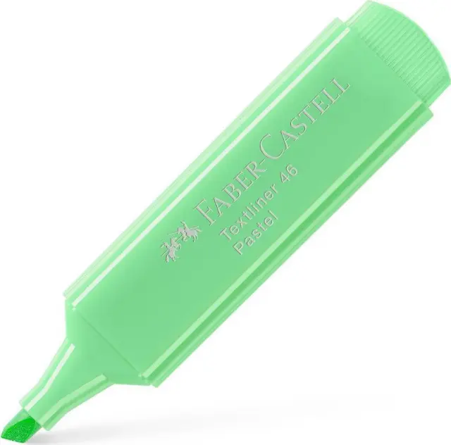 Μαρκαδόρος Υπογράμμισης Faber Castell 1546 Παστέλ Πράσινο 154666
