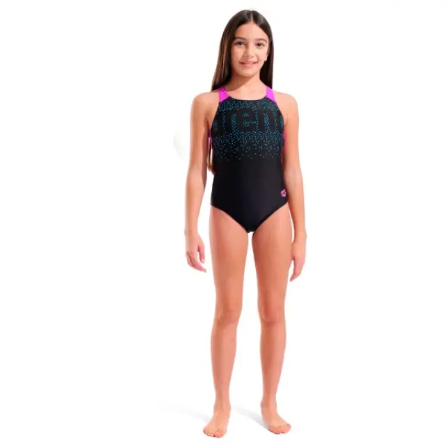 Arena Party Swimsuit Short Turquoisec Multi 011893800 - 6-7 2
