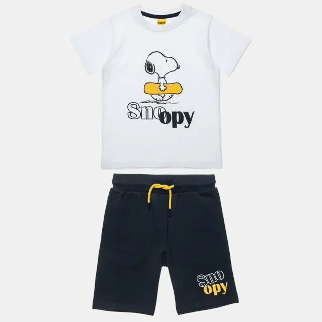Σετ Snoopy με ανάγλυφο τύπωμα