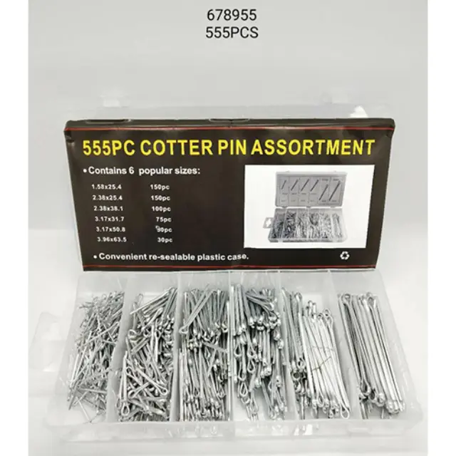 Κοπίλιες σε Πλαστική Κασετίνα 678955 TR-678955 555τμχ