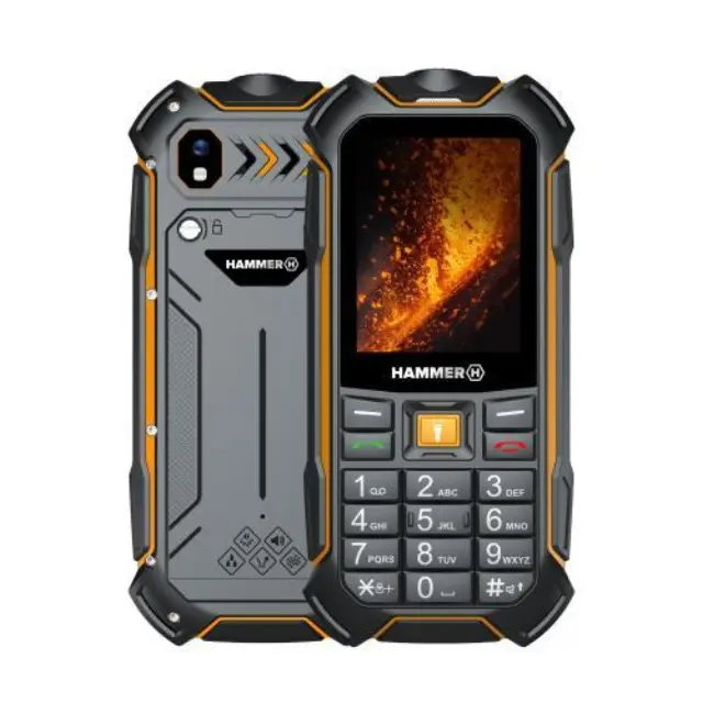 Κινητό Τηλέφωνο Hammer Boost 2 LTE (Dual SIM) Μαύρο N67721