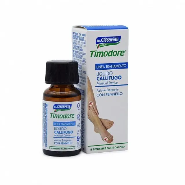 Dr. Ciccarelli Timodore Corn Remover Liquid Αντικαλικό Υγρό για αφαίρεση κάλων με πινέλο 12ml