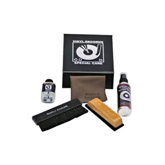 Simply Analog Boxset Deluxe Edition Σύστημα Καθαρισμού Δίσκων Μαύρο