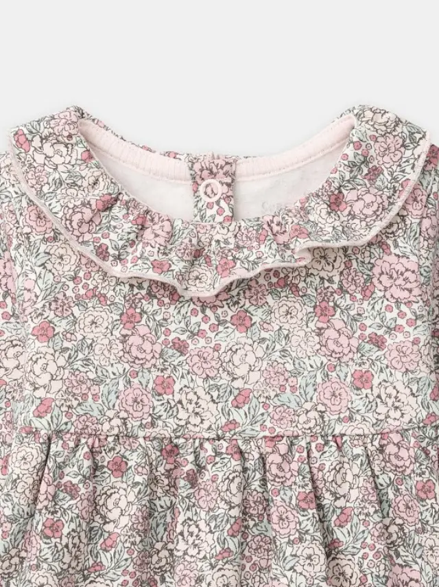 Βρεφικό Σετ για Κορίτσια Pink Florals ΡΟΖ 3