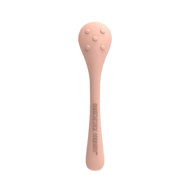 Matchstick Monkey Κουτάλια Φαγητού (Σετ 2τμχ) Feeding Spoons Dusty Pink 3