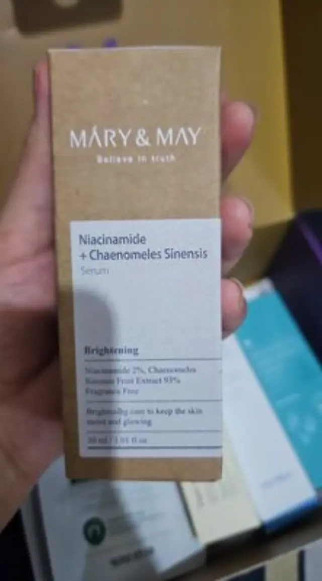 MARY+MAY Niacinamide Chaenomeles Sinensis Αντιγηραντικό Serum Προσώπου για Λεύκανση, Ακμή + Πανάδες 30ml