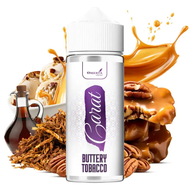 Buttery Tobacco 20ml (120ml) - Carat by Omerta