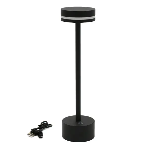 LED ΠΟΡΤΑΤΙΦ ΕΠΑΝΑΦΟΡΤΙΖΟΜΕΝΟ 2W CCT DIMMABLE ΜΑΥΡΟ