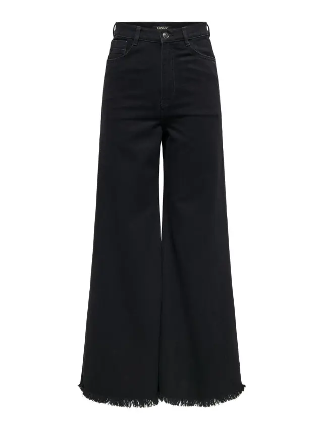 ONLY JEAN BAGGY LOOSE black Μαύρο